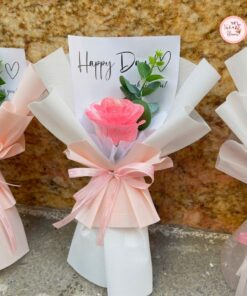 Bó hoa nhũ 1 bông nhiều màu